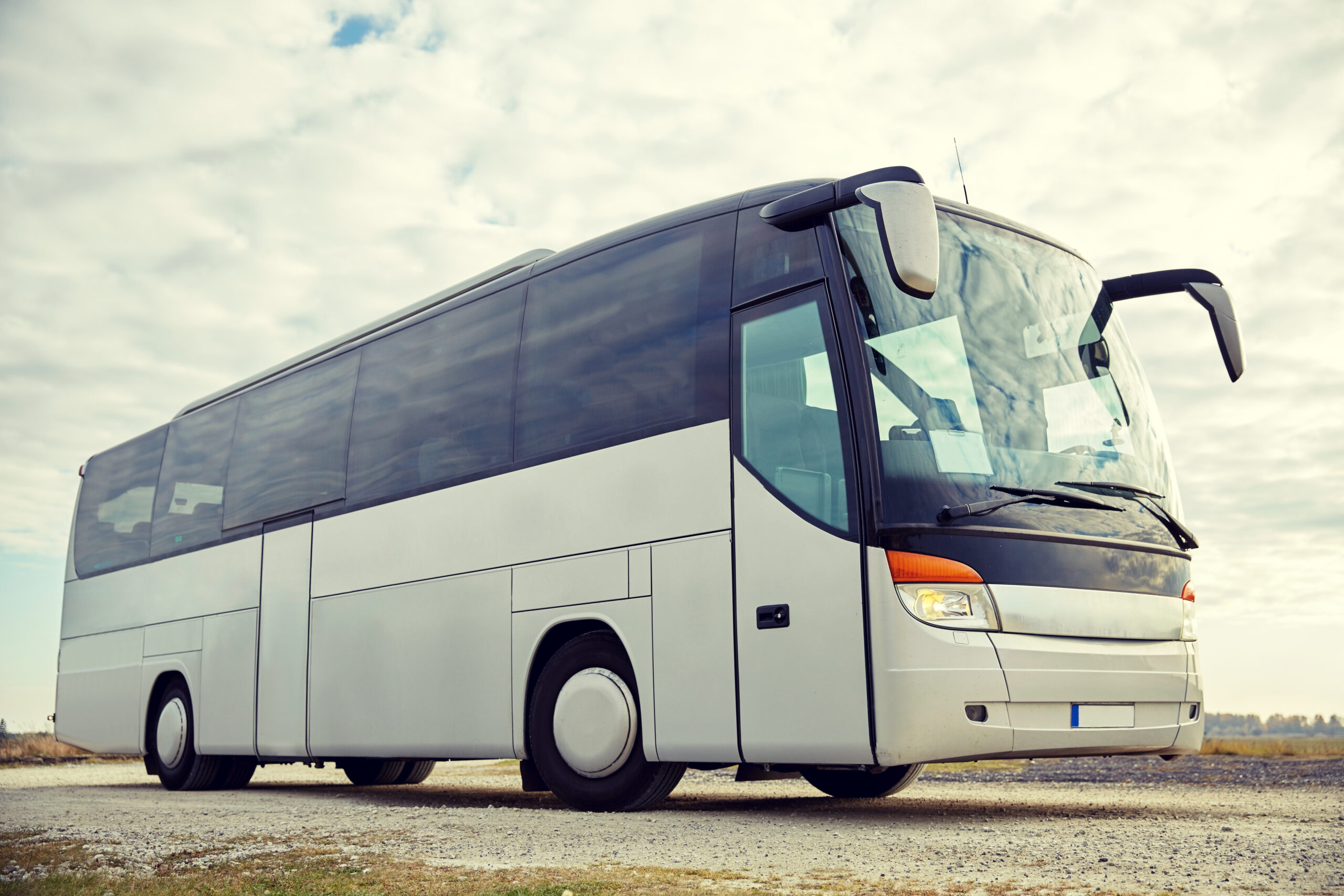 tour bus on a cloudy day in the country 2026 03 09 08 12 16 utc